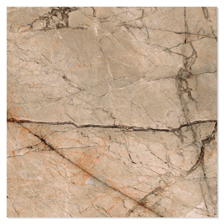 Marmor Klinker Velvet Brun 66x66 cm-1
